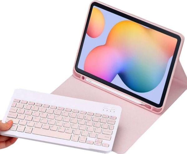 Strado tangentbordsskydd till Samsung Galaxy Tab S6 Lite - CFS6L (rosa)