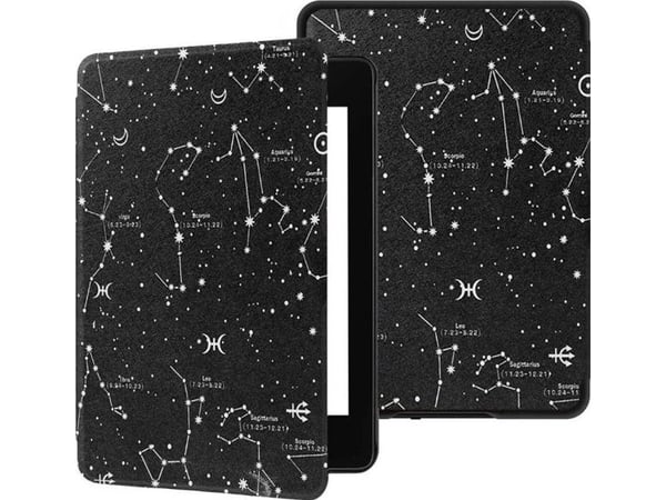 Strado etui Smart Case til Kindle Paperwhite 1/2/3 (Constellation) universelt grafisk