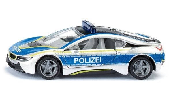 Siku BMW i8 Police, Poliisiauton pienoismalli, Esikoottu, 1:50, BMW i8, Ei sukupuolirajoitusta, Metalli, Muovi Siku BMW i8 Police, Poliisiauton pienoismalli, Esikoottu, 1:50, BMW i8, Ei sukupuolirajoitusta, Metalli, Muovi