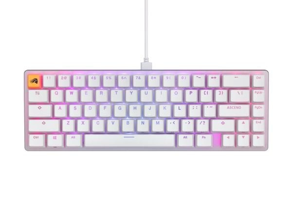 Glorious PC Gaming Race GMMK 2 - US Layout - Wired, USB, Mechanical, RGB LED, White