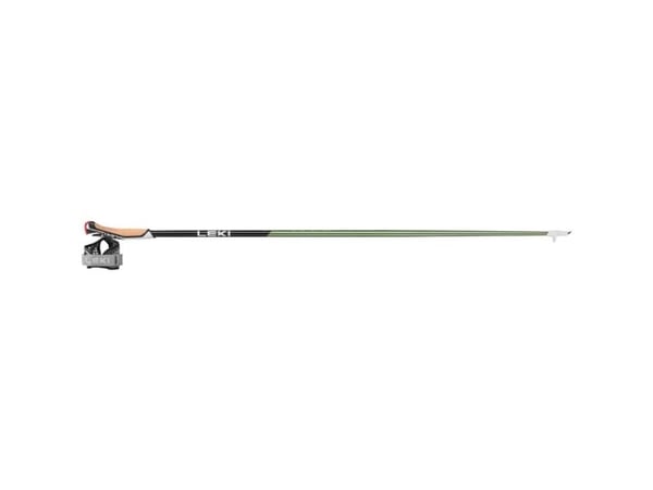 LEKI Flash Carbon, Unisex, Fast lengde, Nordisk turgåing, I-type grep, Kork, Carbon (PRC 700)