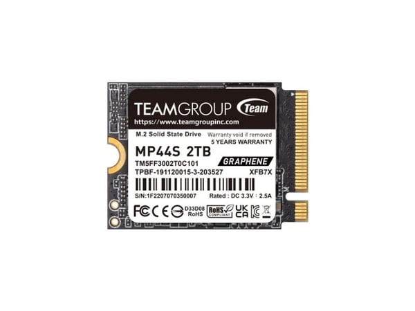 Team Group MP44S, 2 TB, M.2, 5000 MB/s