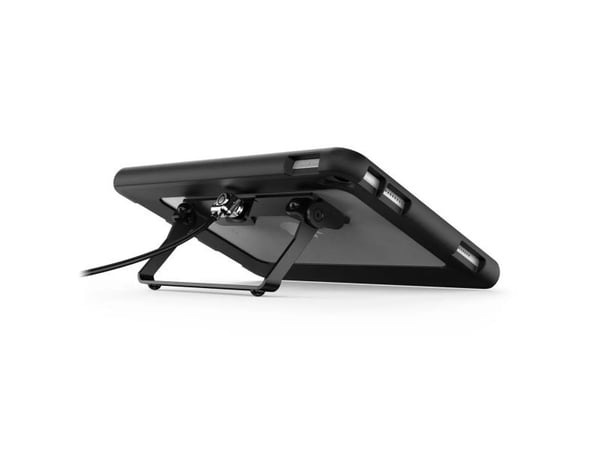 Compulocks iPad 10.9" 10th Gen Secured Kickstand - Støtfanger for nettbrett - stativ - gummi - svart - for Apple 10.9-inch iPad (10. generasjon)