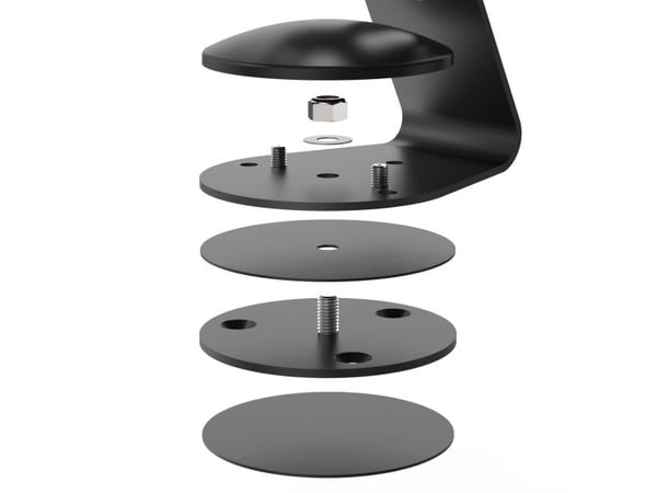 Compulocks Swivel Base for Core Stand - Svivel - svart - stativmonterbar