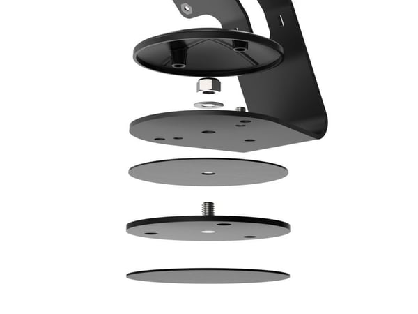 Compulocks Swivel Base for Core Stand - Svivel - svart - stativmonterbar
