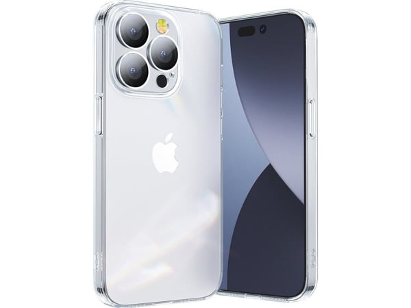 Joyroom 14Q-etui iPhone 14 Plus med gjennomsiktig kameradeksel (JR-14Q3 transparent)