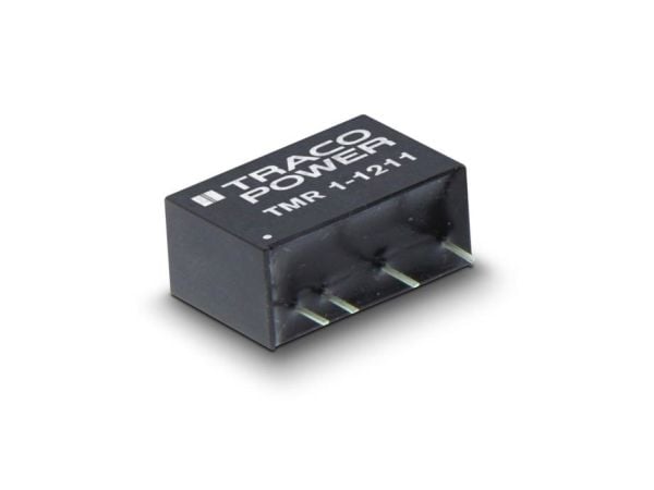 TracoPower TMR 1-1213 DC/DC-muunnin, piirilevy 12 V/DC 15 V/DC 67 mA 1 W Lähtöjen määrä: 1 x