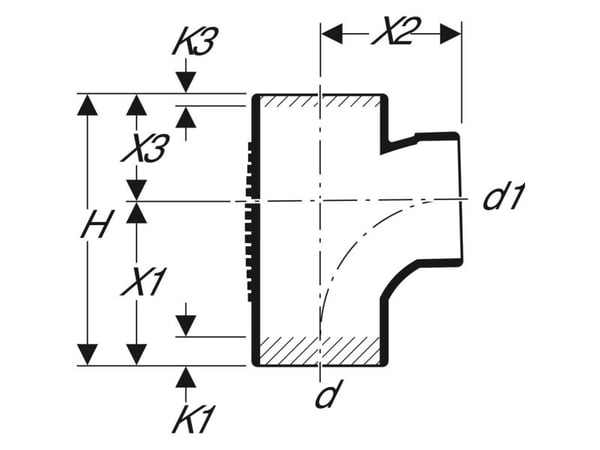 Geberit 310.108.14.1, 88,5°, 225 mm