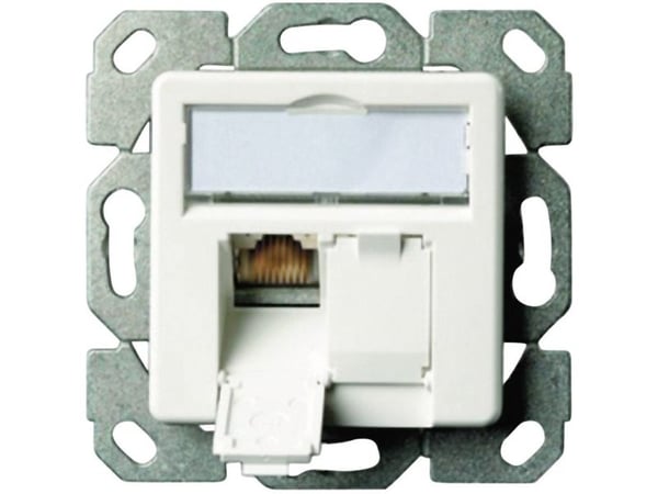Telegärtner Cable duct mounting Cat.5e, Valkoinen, 70 mm, 43,2 mm, 70 mm