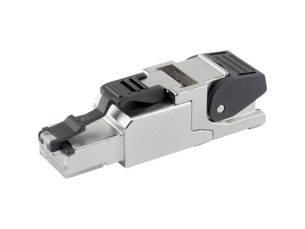 Telegärtner MFP8 T568 A Cat.6A, RJ-45, Musta, Hopea, -40 - 85 °C