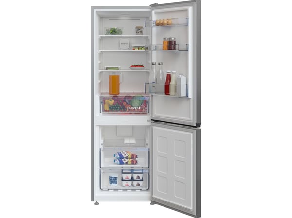Beko B1RCNA344S, 301 l, Ikke-frost (kjøleskap), SN-T, 4,2 kg/24t, E, Rustfritt stål
