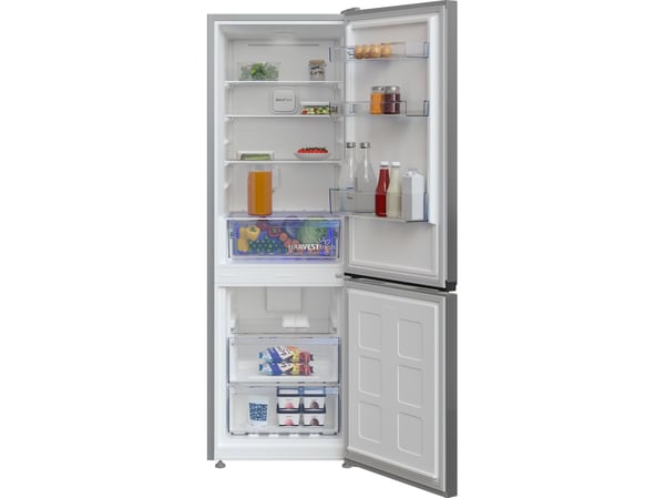 Beko B1RCNA344S, 301 l, Ikke-frost (kjøleskap), SN-T, 4,2 kg/24t, E, Rustfritt stål