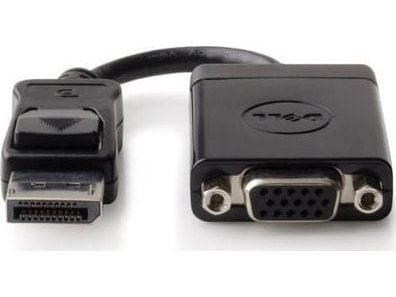 DELL R74C3, DisplayPort, VGA (D-Sub), Hanstik, Hunstik, Sort, 178 mm