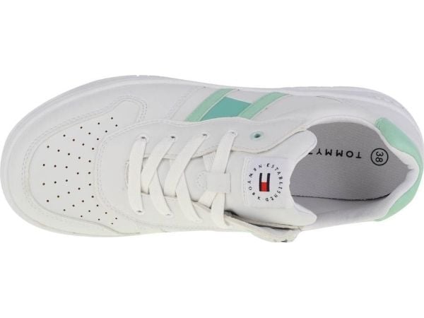 Tommy Hilfiger Low Cut Lace-Up sneaker T3A4-32143-1351A166 hvit 36