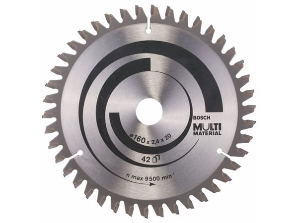 Bosch RUNDSAVKLINGE MULTI 160X2,4X/20/16MM 42T