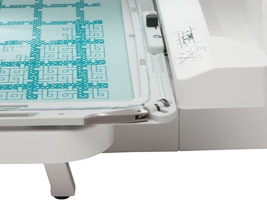 Janome Memory Craft 550E, Hvit, Automatisk symaskin, Sying, LCD, Berøringskontroll, USB