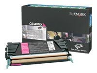 Lexmark C5340MX, 7000 sivua, Magenta, 1 kpl