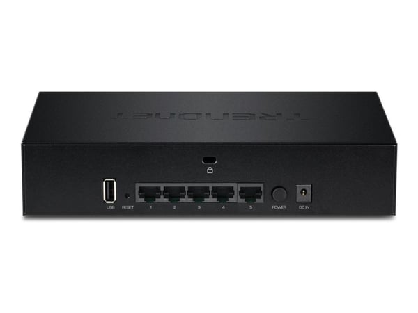 TRENDnet TEW WLC100 - Trådløs nettverksstyringsenhet - 5 porter - 1GbE - AC 100 - 240 V - 1U - rackmonterbar - TAA-samsvar