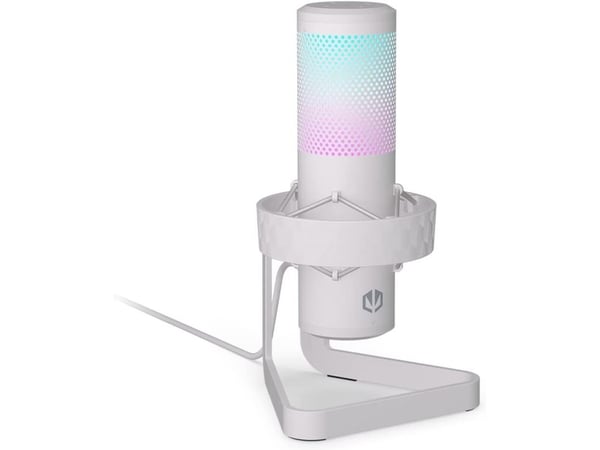 Endorfy AXIS Streaming OWH strømmingsmikrofon / RGB-effekt / stativ / USB / hvit