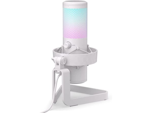 Endorfy AXIS Streaming OWH strømmingsmikrofon / RGB-effekt / stativ / USB / hvit