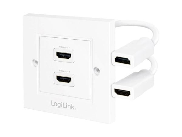 LOGILINK AH0015 2x HDMI-uttag