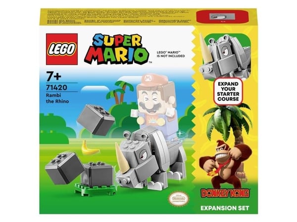 LEGO Super Mario 71420 Neshornet Rambi – ekstrabanesett