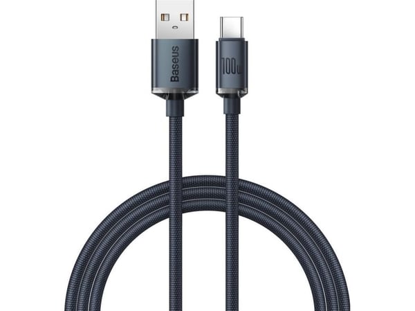 Baseus CAJY000401, 1,2 m, USB C, USB A, 0,48 Gbit/sek, svart