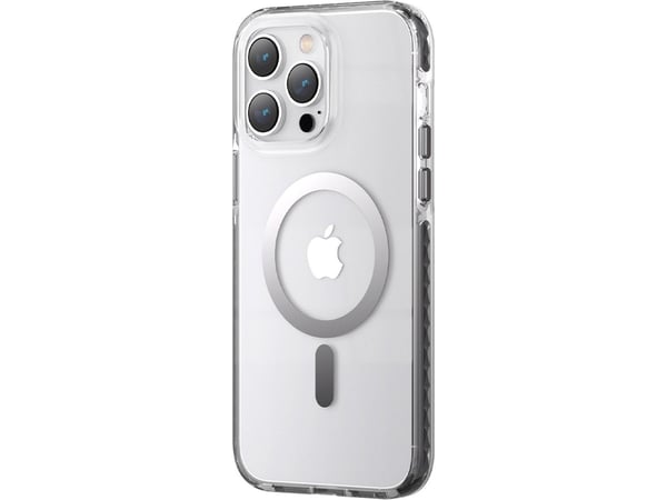 Kingxbar Kingxbar PQY Ice Crystal -sarjan magneettikotelo iPhone 14 Plus MagSafe harmaa
