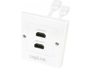 LOGILINK AH0015 2x HDMI-uttag