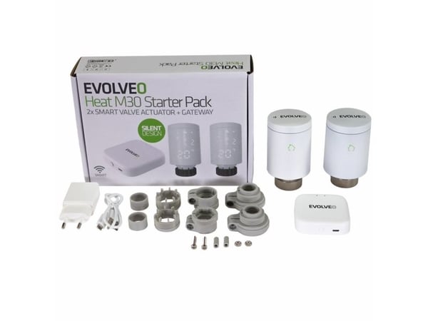 Evolveo Ptero EVORVM30SP, Hvit, Plast, Knapper, 70 °C, 1 - 70 °C, -10 - 60 °C