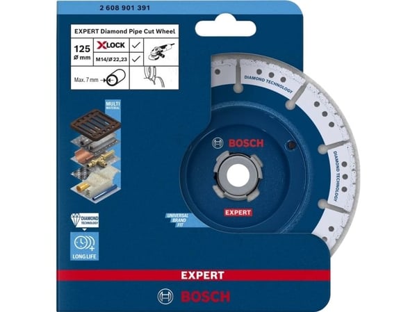 Bosch DIAMOND CUTTER WITH FASTENER EXPERT 125MM