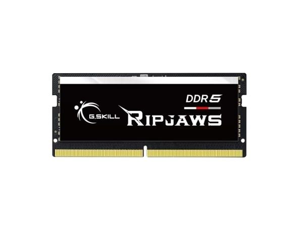 G.Skill Ripjaws - DDR5 - modul - 32 GB - SO DIMM 262-PIN - 5600 MHz / PC5-44800 - CL40 - 1,1 V