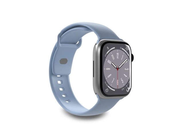 Puro ICON - Klokkestropp for smart armbåndsur - størrelse S/M og M/L - pulverblå - for Apple Watch Hermès Series 9, SE 3, Series 10, Series 11, Ser...