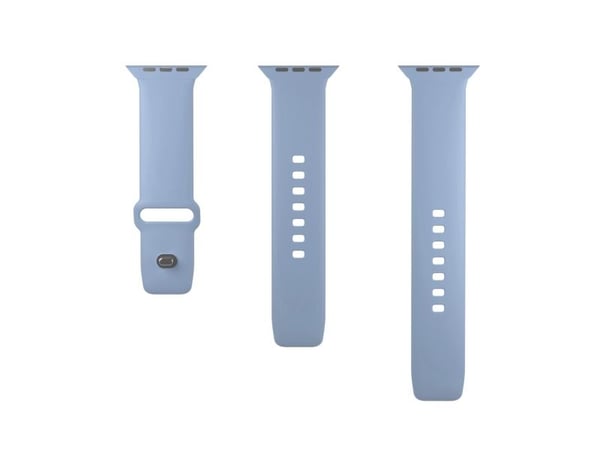 Puro ICON - Klokkestropp for smart armbåndsur - størrelse S/M og M/L - pulverblå - for Apple Watch Hermès Series 9, SE 3, Series 10, Series 11, Ser...