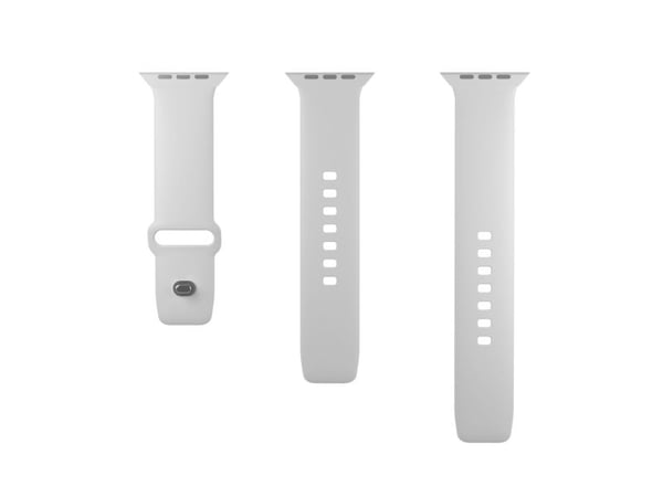 Puro ICON - Bånd for smart armbåndsur - S/M & M/L (passer håndledd på 144 - 220 mm) - hvit - for Apple Watch Hermès Series 9, SE 3, Series 10, Seri...