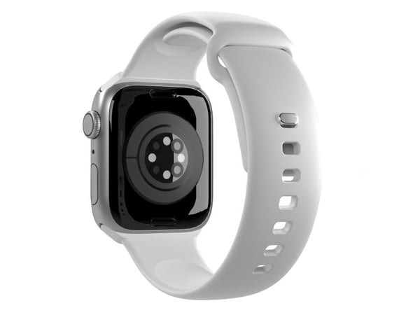 Puro ICON - Bånd for smart armbåndsur - S/M & M/L (passer håndledd på 144 - 220 mm) - hvit - for Apple Watch Hermès Series 9, SE 3, Series 10, Seri...