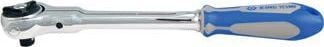 KING TONY skralle 3/8" 72 tenner bevegelig hode
