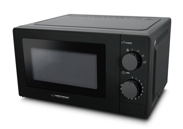 Esperanza ESTOFADO, Bänkdiskmaskin, Enbart mikrovågsugn, 20 l, 700 W, Rotations-, Svart