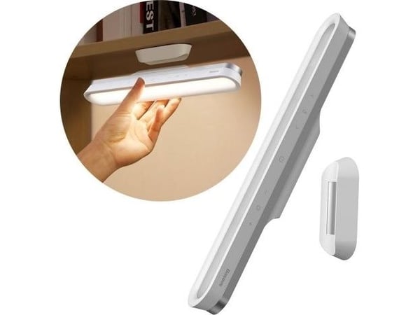 Baseus Magnetic Stepless Pro, kosketusnäytöllä (valkoinen)