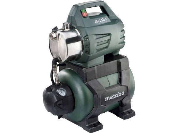 Metabo HWW 4500/25 INOX, 1300 W, AC, 4,8 bar, 4500 l/h, IPX4, Vihreä, Ruostumaton teräs, Musta