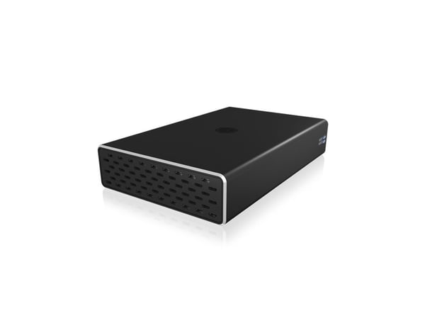 ICY BOX IB-RD2253-C31 - Harddiskarray - 2 brønner (SATA-600) - HDD - USB 3.2 Gen 2 (ekstern)