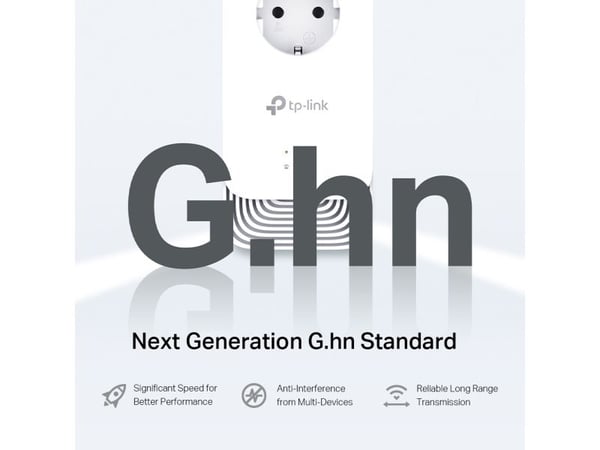 TP-Link PG2400P KIT, 1428 Mbit/s, Type E / F, Gigabit Ethernet, 10,100,1000 Mbit/s, G.hn, 300 m