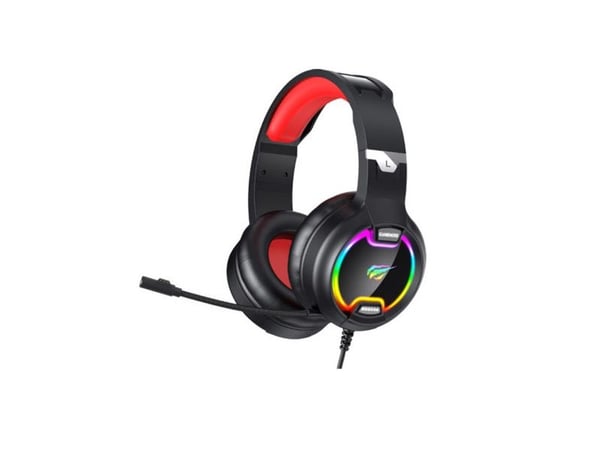 Havit GAMENOTE H2233D RGB svart og rød