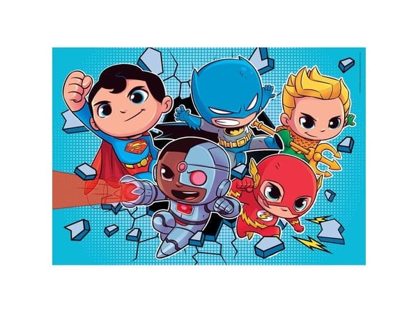Clementoni Supercolor DC Comics Superfriends, 60 stykker, Tegneserier, 4 år