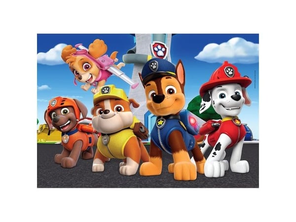 Clementoni Supercolor Paw Patrol, 60 stk, tegneserier, 5 år