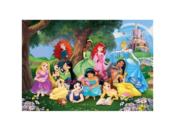 Clementoni Supercolor Disney Princess, 104 stykker, Tegneserier, 6 år