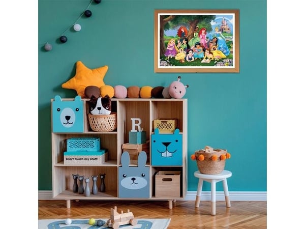 Clementoni Supercolor Disney Princess, 104 stykker, Tegneserier, 6 år