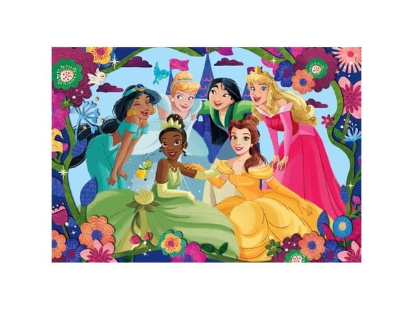 Clementoni Supercolor Disney Princess, 30 stk, tegneserier, 3 år