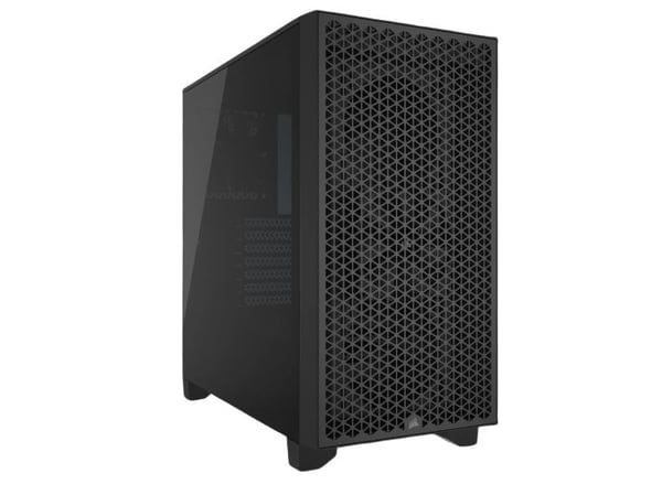 CORSAIR 3000D AIRFLOW - Mid tower - utvidet ATX (E-ATX) - sidepanel med vindu (herdet glass) - ingen strømforsyning (ATX) - svart - USB/lyd