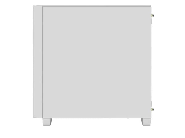 CORSAIR 3000D RGB AIRFLOW - Mid tower - utvidet ATX (E-ATX) - sidepanel med vindu (herdet glass) - ingen strømforsyning (ATX) - hvit - USB/lyd